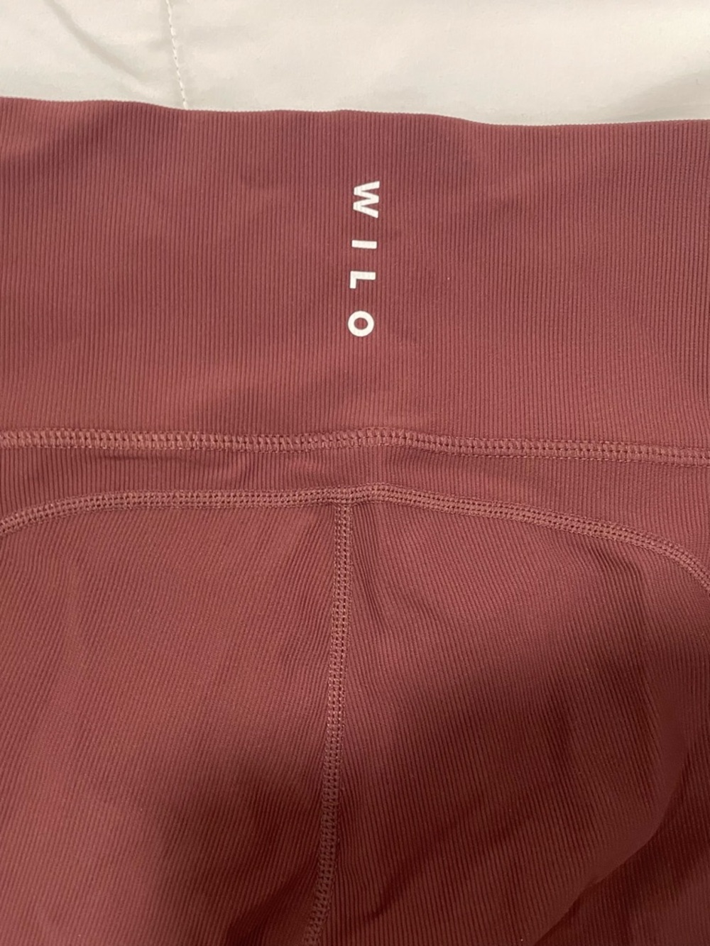 WILO High-Waist Brown Cropped Leggings